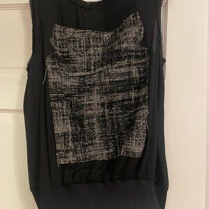 Milly Elegant Black Top